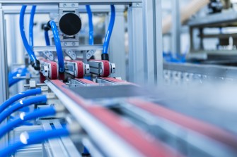 Safe transport of the sensitive MEA. Fuel cell assembly MEA