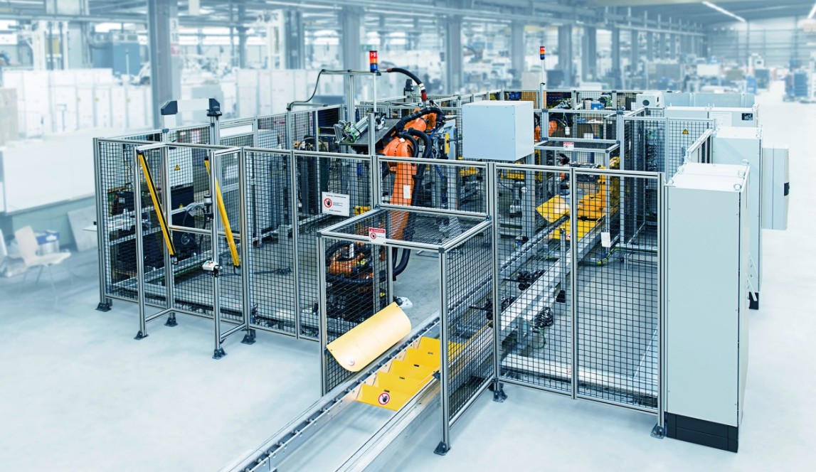 Motor assembly line from thyssenkrupp System Engineering