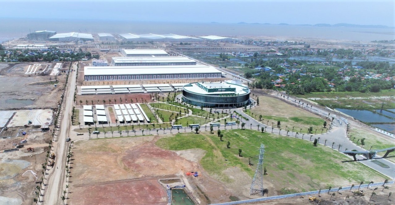 VinFast automotive complex in Hai Phong, Vietnam VinFast automotive complex in Hai Phong, Vietnam