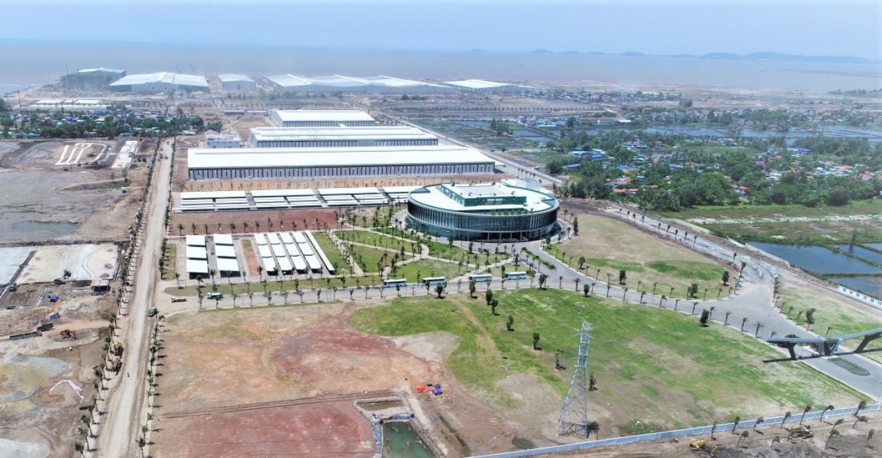 VinFast automotive complex in Hai Phong, Vietnam