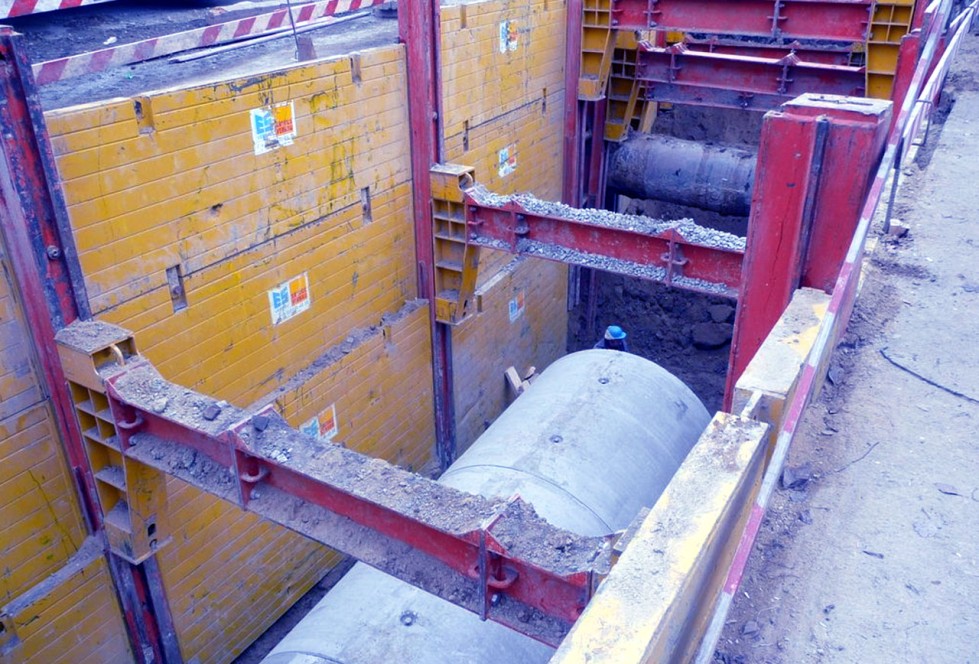 KRINGS Double slide rail system, parallel shoring, DG PV KRINGS Double slide rail system, parallel shoring, DG PV