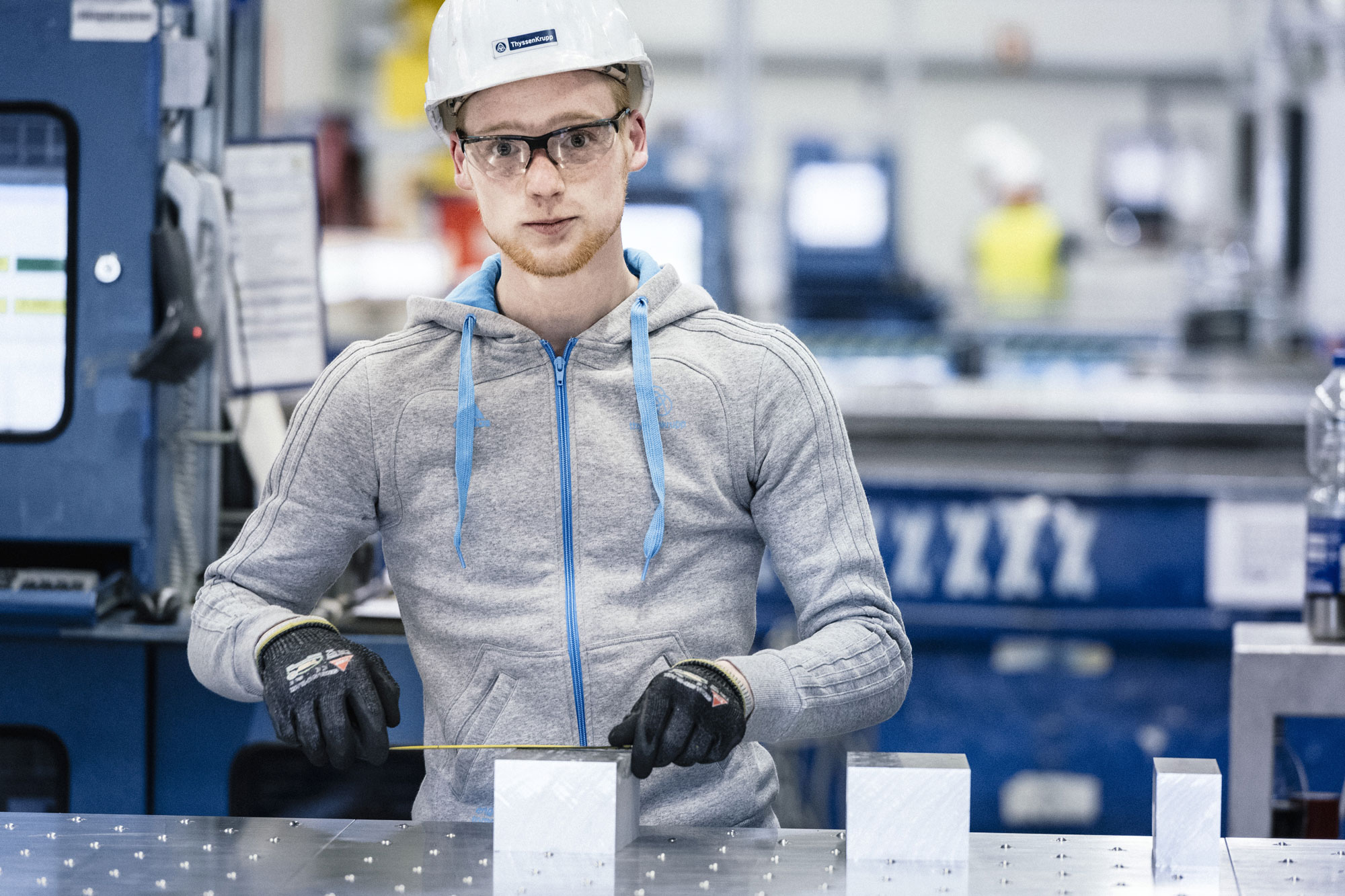 thyssenkrupp bietet Schülern viele Ausbildungsgänge.