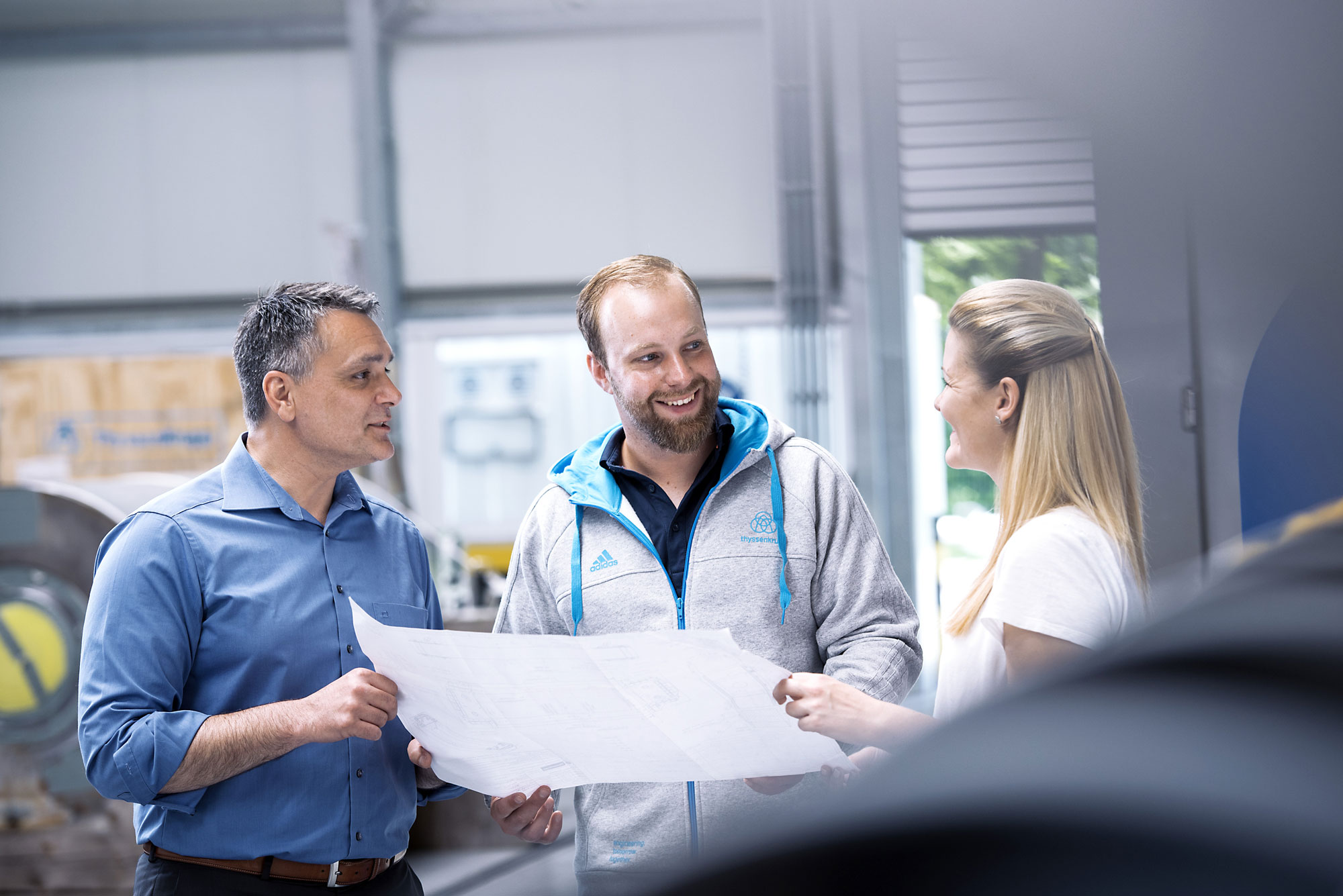 Take your career in civil engineering to the next level at thyssenkrupp.