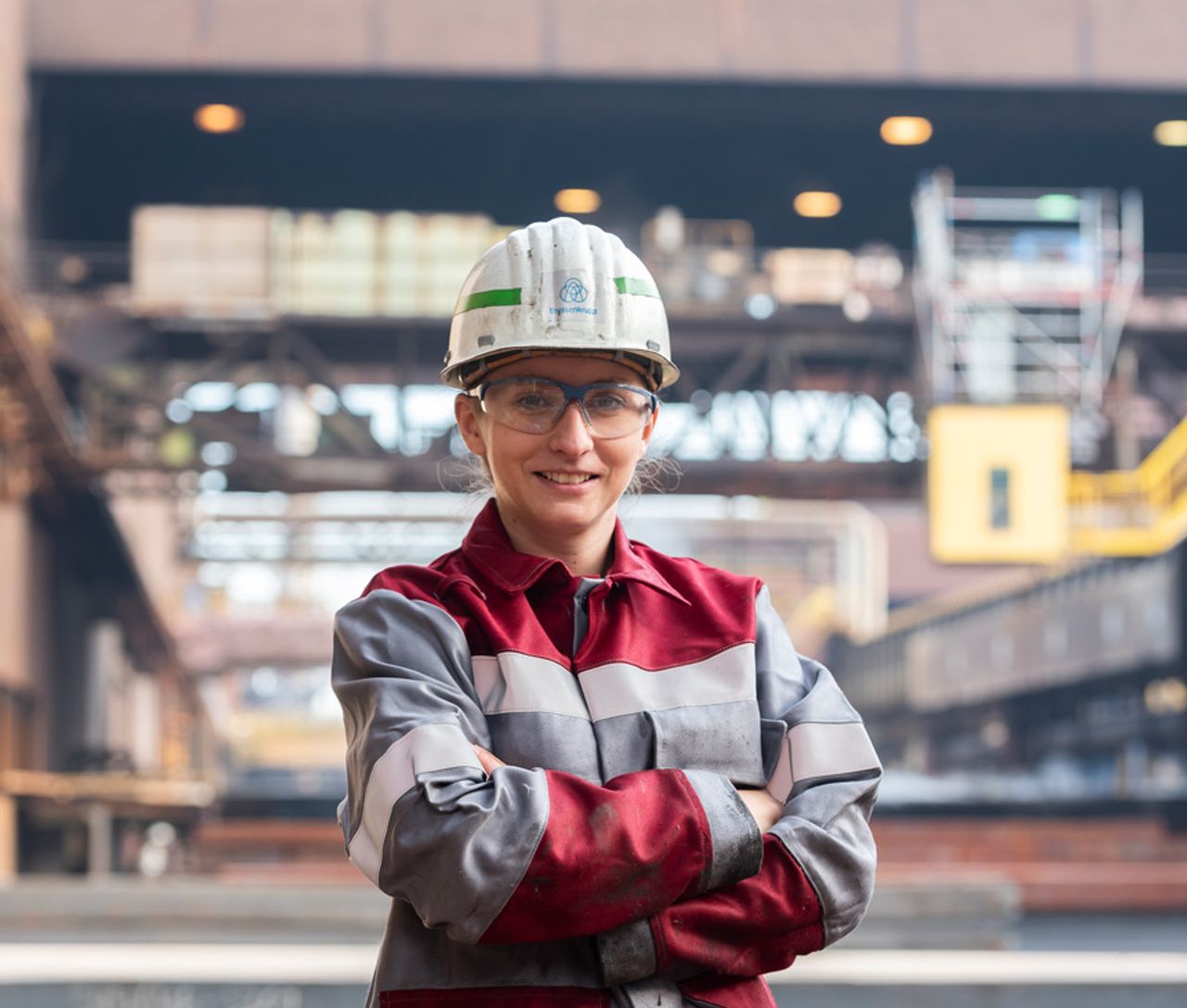 Employees at thyssenkrupp