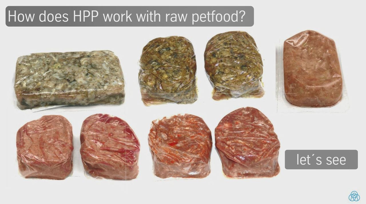 Hpp raw 2025 dog food