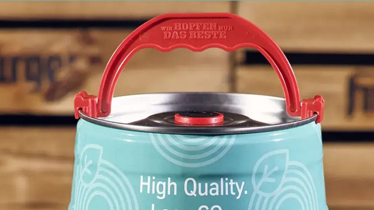 biervat gemaakt uit CO₂-gereduceerd bluemint®-staal