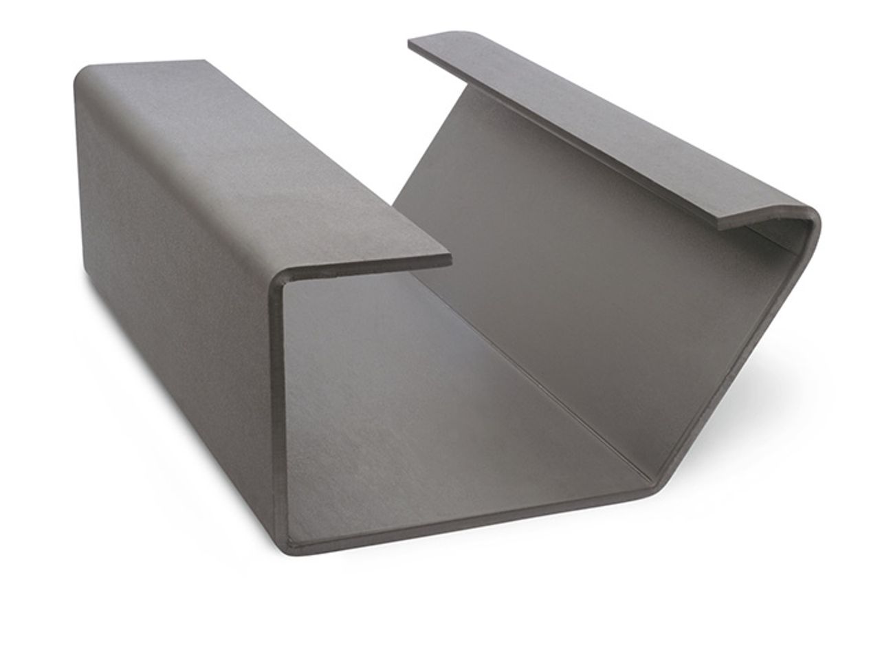 Geplooid stuk metaal