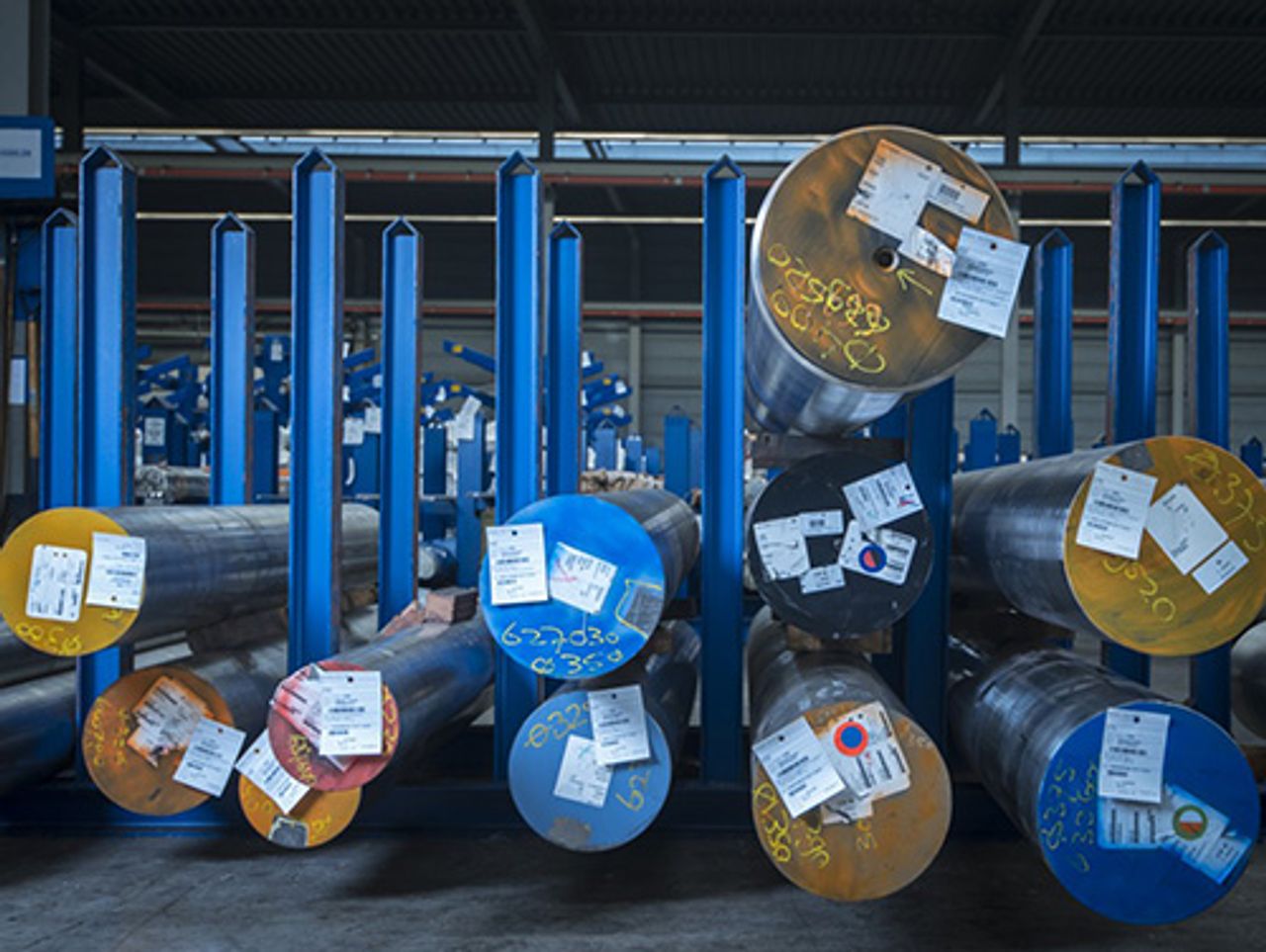 constructiestaal en blankstaal