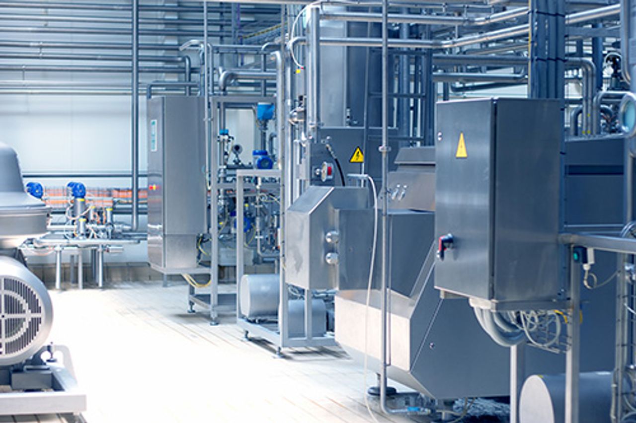 RVS 304 in zuivelfabriek