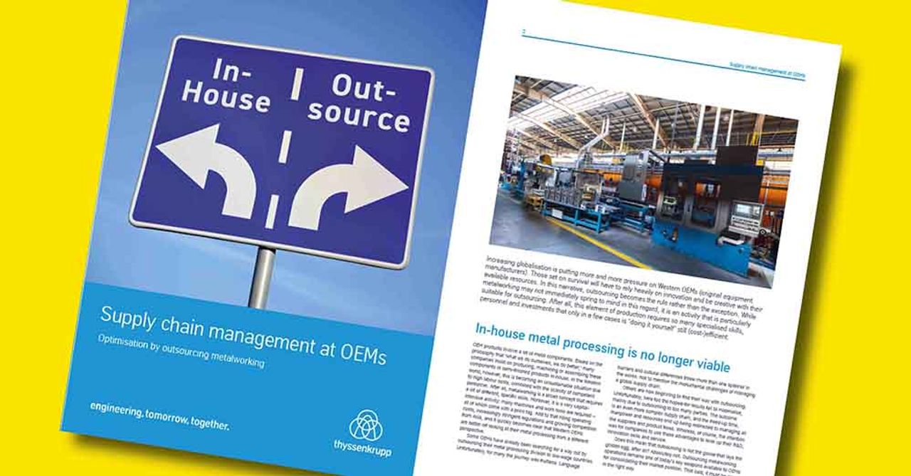 Whitepaper Supply Chain Management at OEM’s