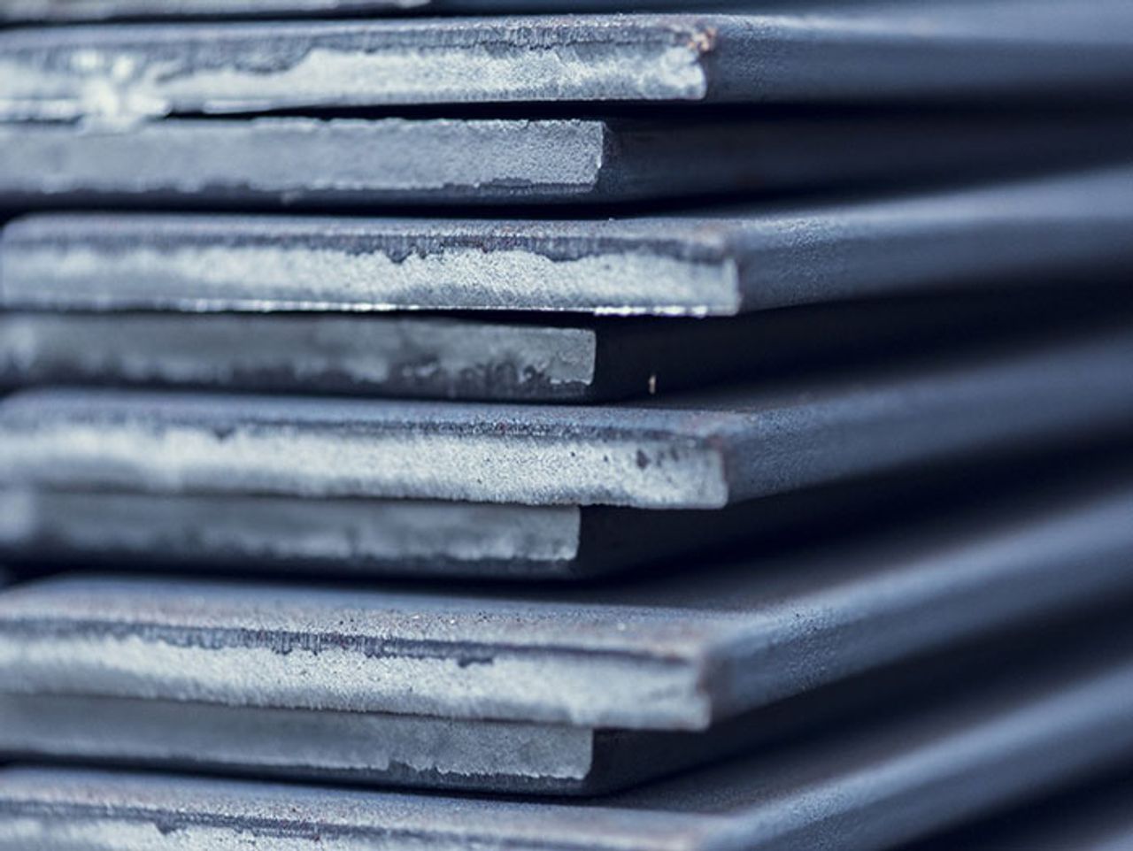 bandstaal en kwartoplaat