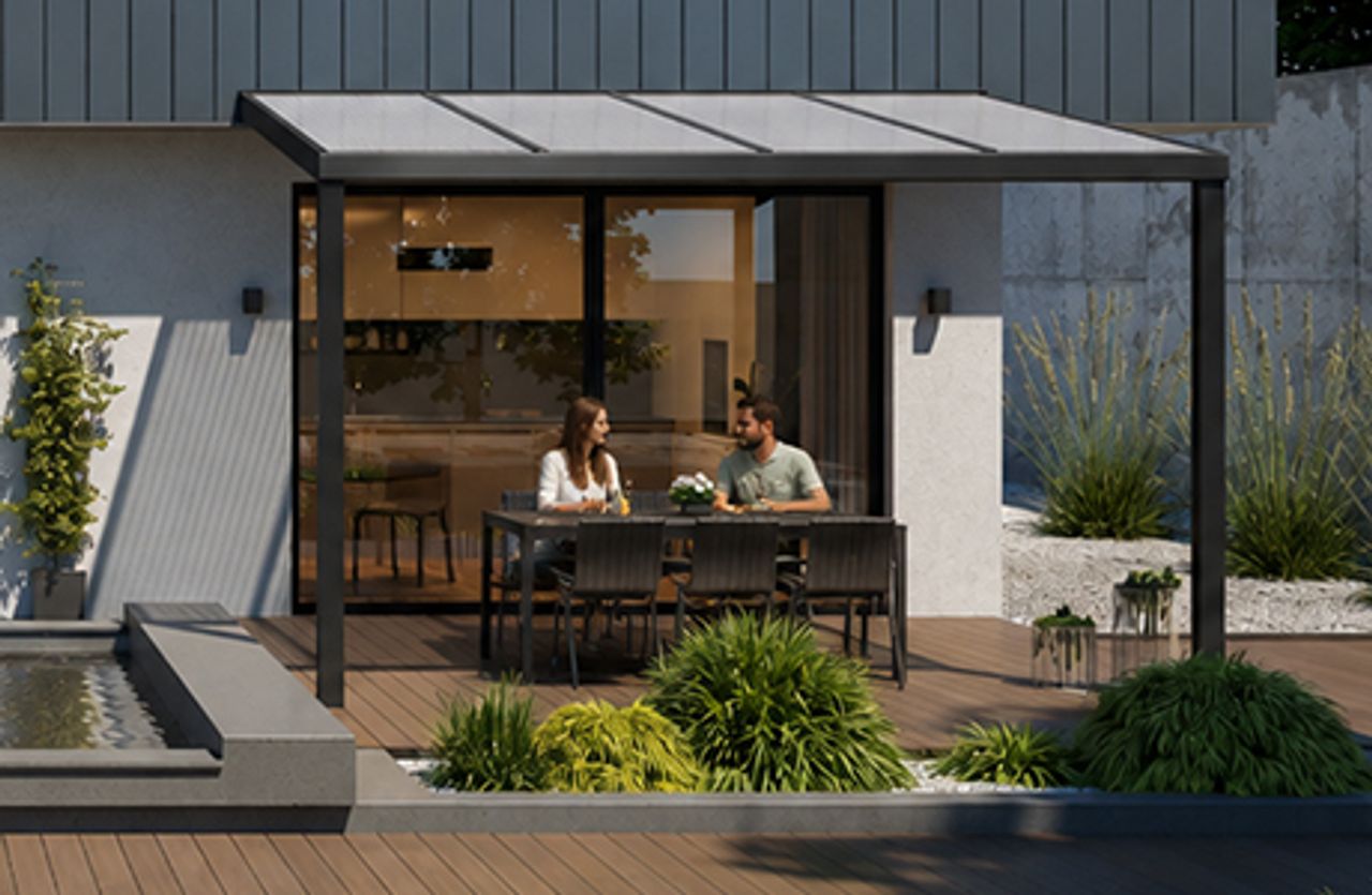 lyx® PMMA Stegplatten – Outdoor-Anwendungen