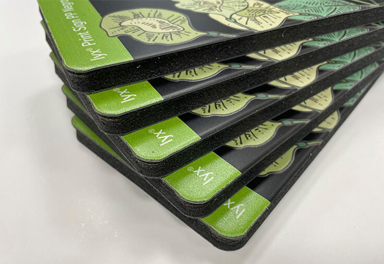 lyx® Print Sign PP Negro