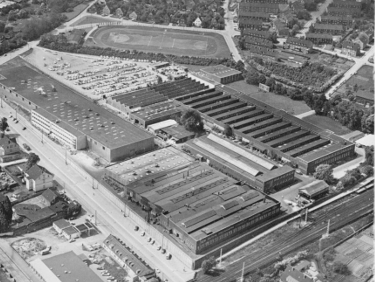 Luftbildaufnahme Dortmund Deutsche Edelstahlwerke