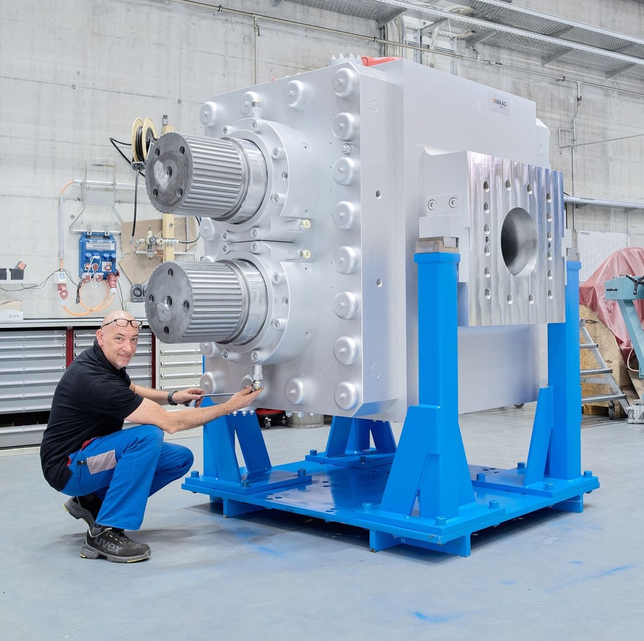 Anlage der Maag Pump Systems AG