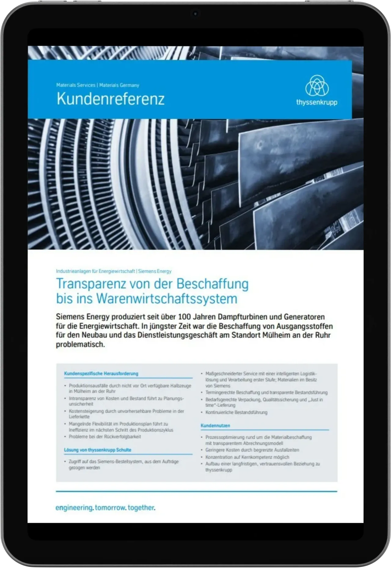 Logistik Dienstleistung Case study download
