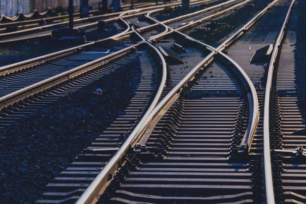 Schienenverkehr Bahntrasse