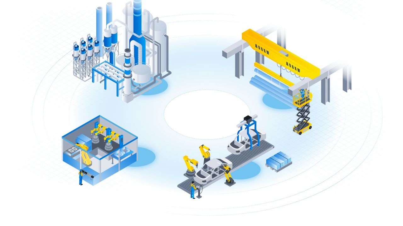 Krananlagen, Maschinenbau, Automobil, Chemieanlage