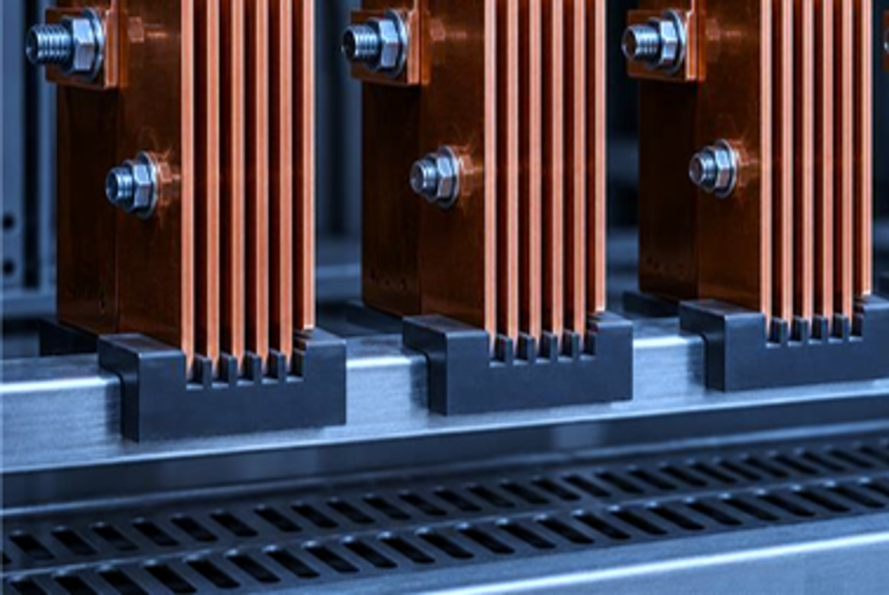copper bus bars mass produced parts