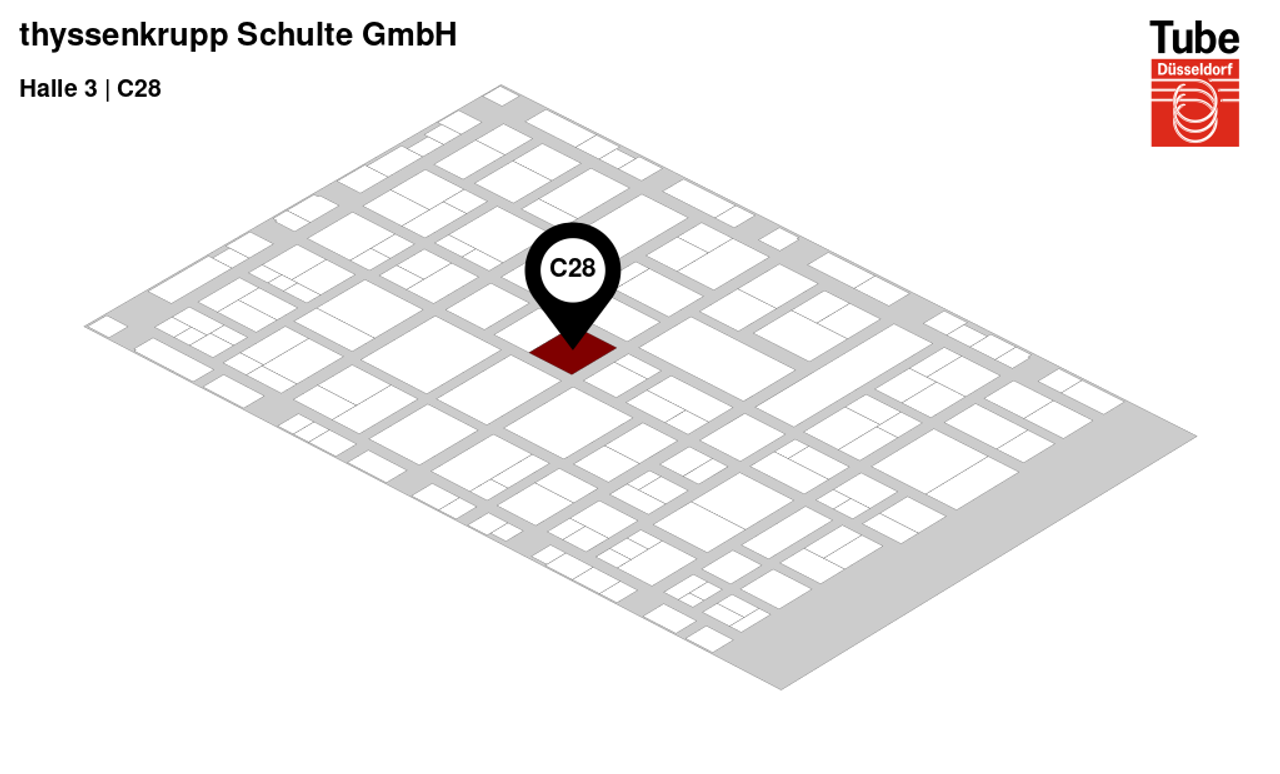 Halle 3, Stand C28 mitten in der Halle