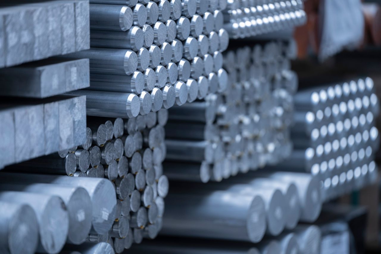 Verschiedene Aluminiumprofile