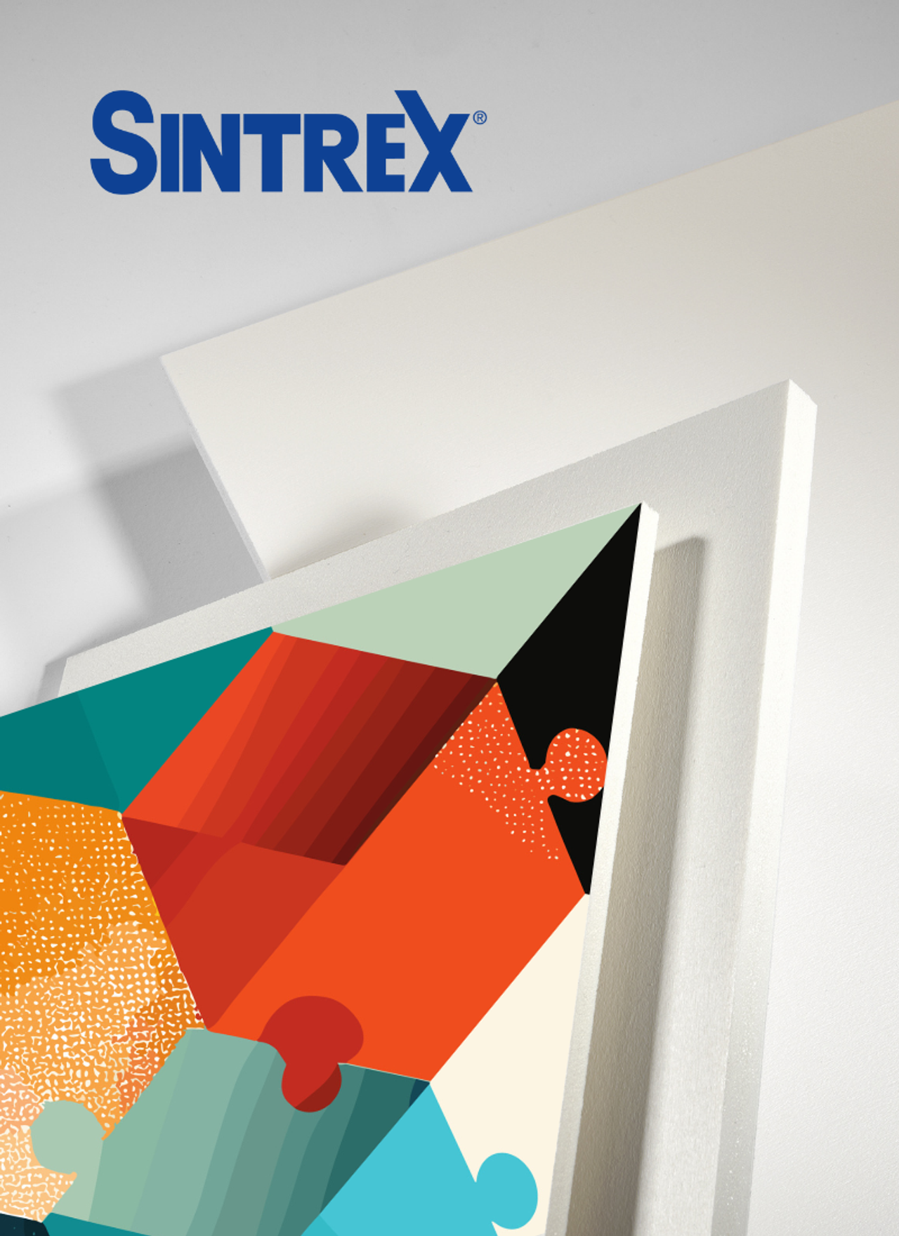 płyta reklamowa wykonana ze spienionego PET