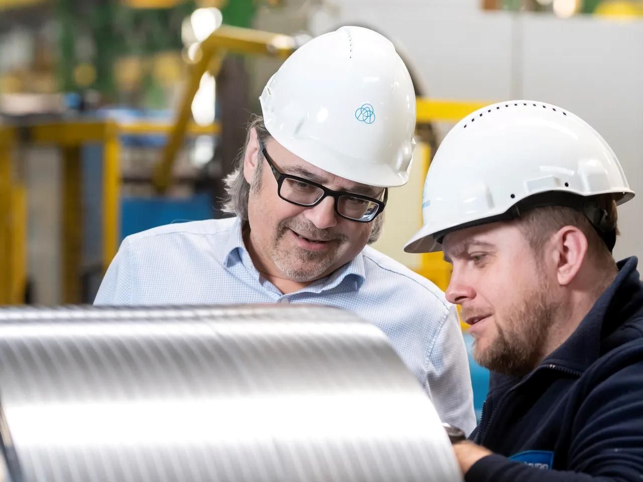 Prüfung Qualität Spaltband thyssenkrupp Materials Processing