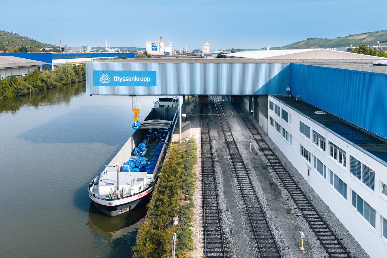 Trimodale Logistik Stuttgart